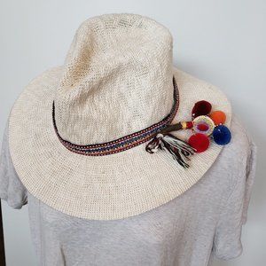 Cabi embroidered & embellished summer hat